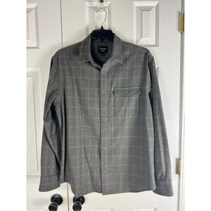 Trient Mens Button Down Luxury Shirt Size L